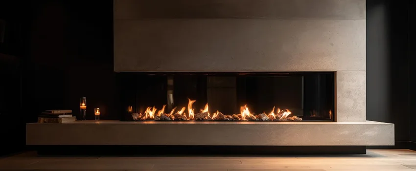 Gas Fireplace Ember Bed Design Services in Severn, Maryland