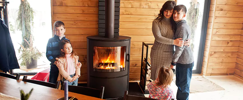Morso Cast Iron Fireplace Insert Installation in Severn, Maryland