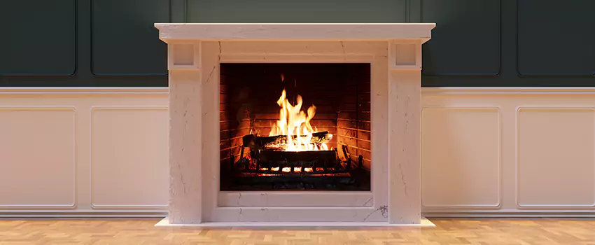 Open Flame Wood-Burning Fireplace Installation Services in Severn, Maryland