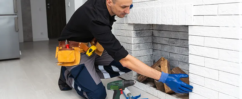 Fireplace Damaged Damper Frame Repair Services in Severn, Maryland