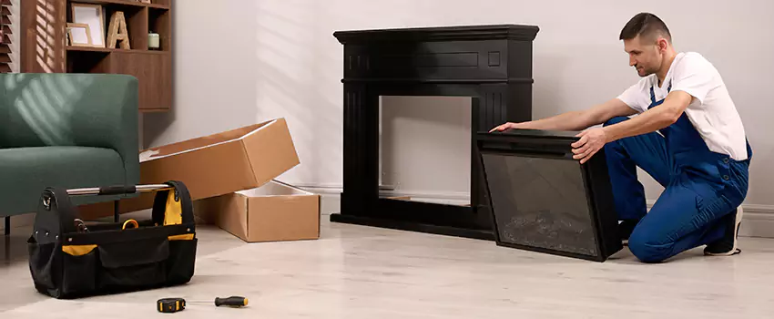 Old Rusted Metal Fireplace Repair And Replacement in Severn, MD