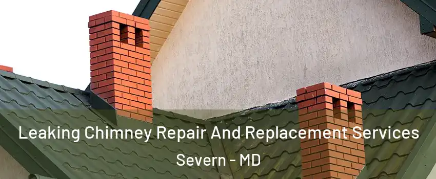  Leaking Chimney Repair And Replacement Services Severn - MD